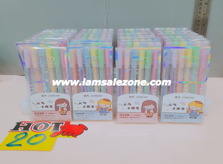 20 ปากกาเจล 1*6 กล่อง p TJ2139 (16ชิ้น)