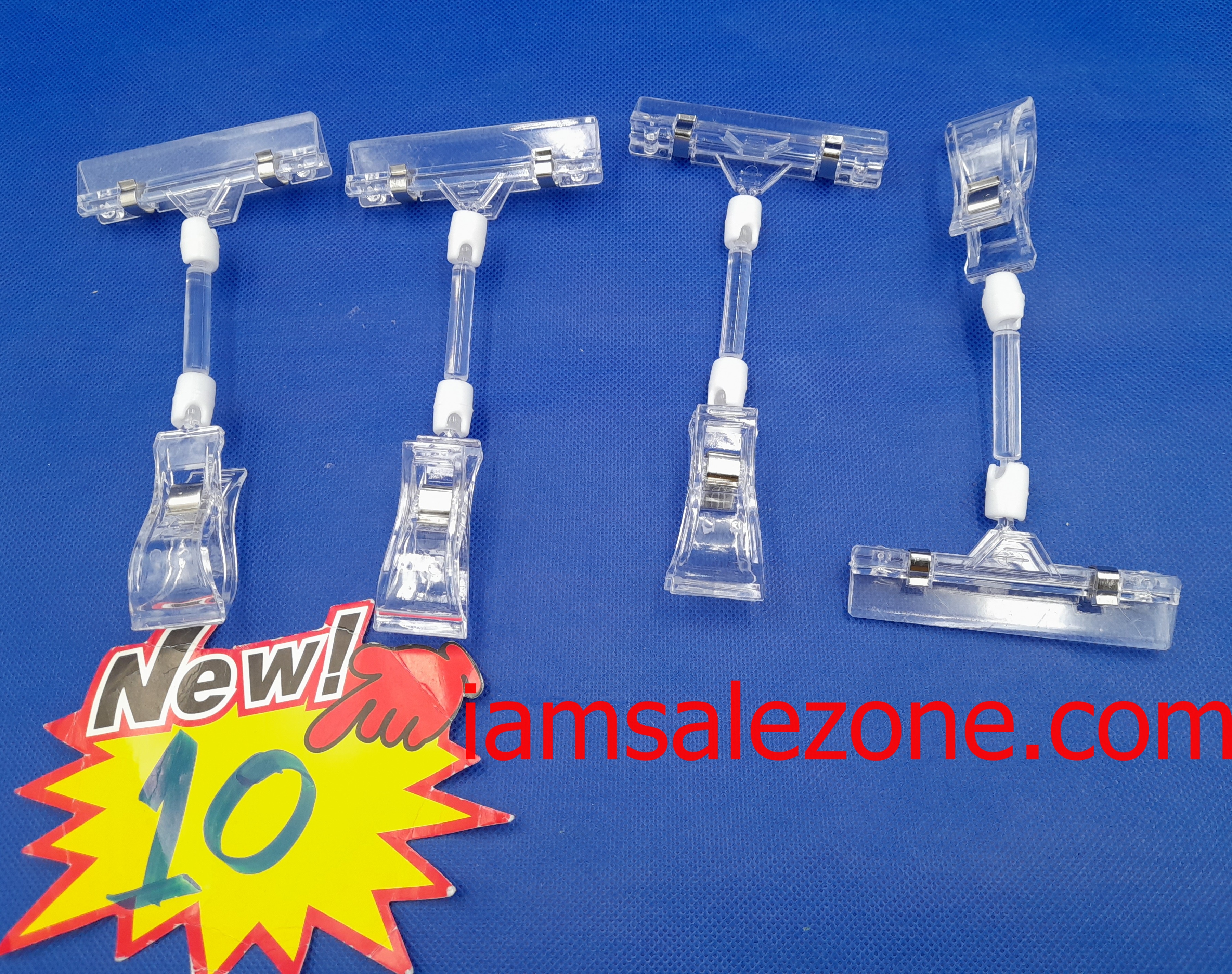 10 หนีบป้ายราคาใสใหญ่ OJ1244 (โหล) 10 หนีบป้ายราคาใสใหญ่ OJ1244 (โหล)
