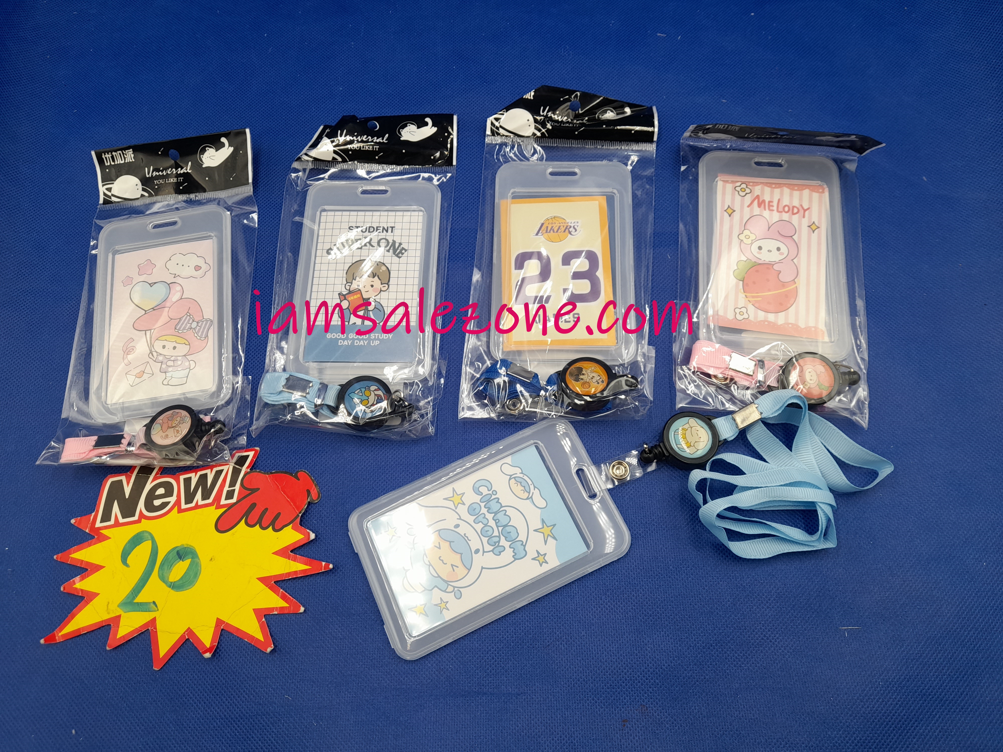 20 ใ่ส่บัตรP+สายสปริง GZ1805 (10ชิ้น)