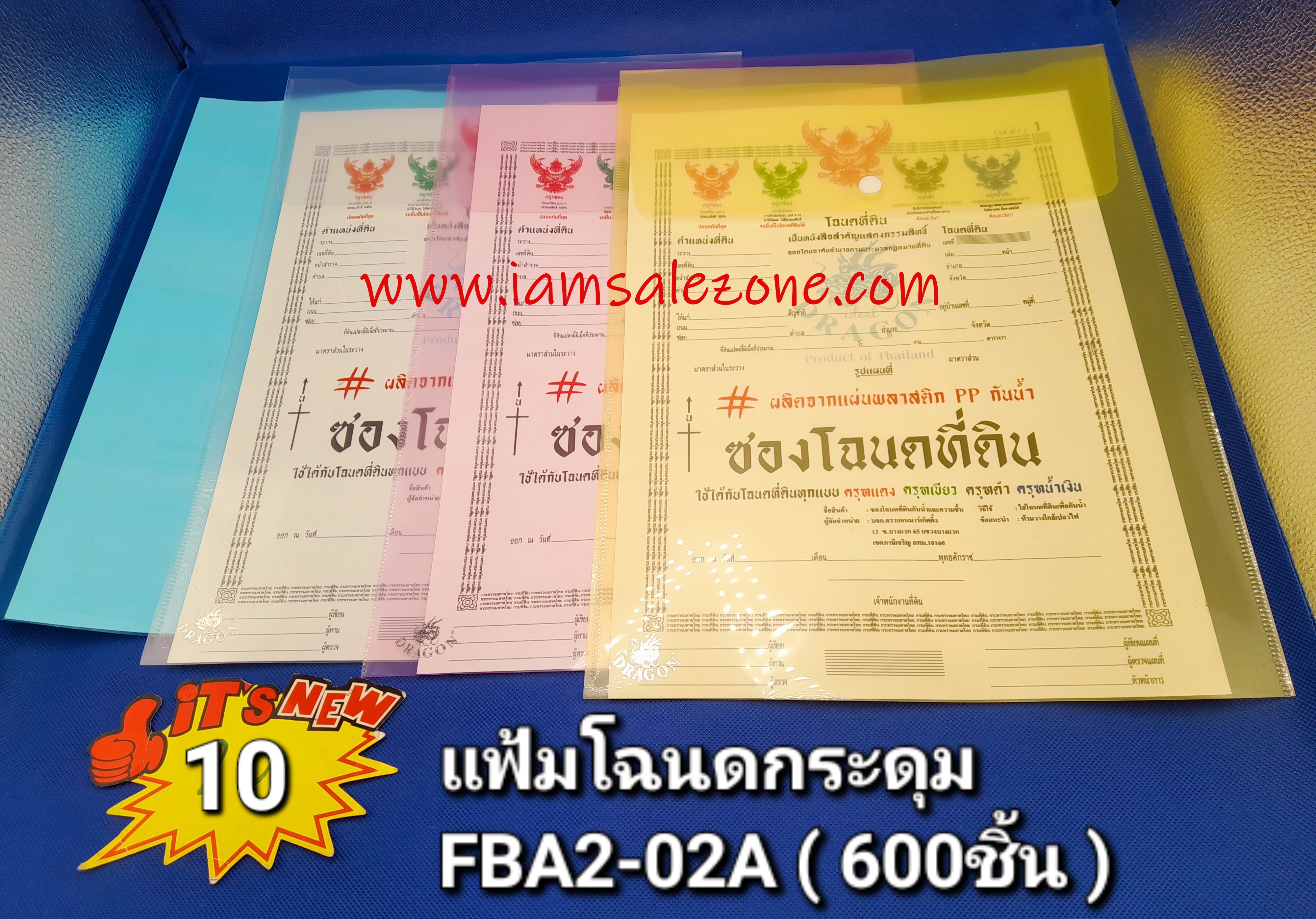 10 แฟ้มโฉนดแนวตั้ง (โหล)